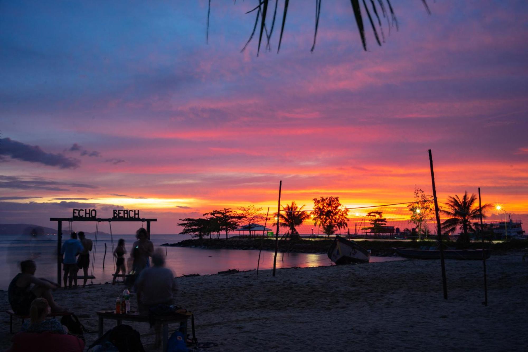 Echo Beach Hostel Baan Tai Eksteriør bilde