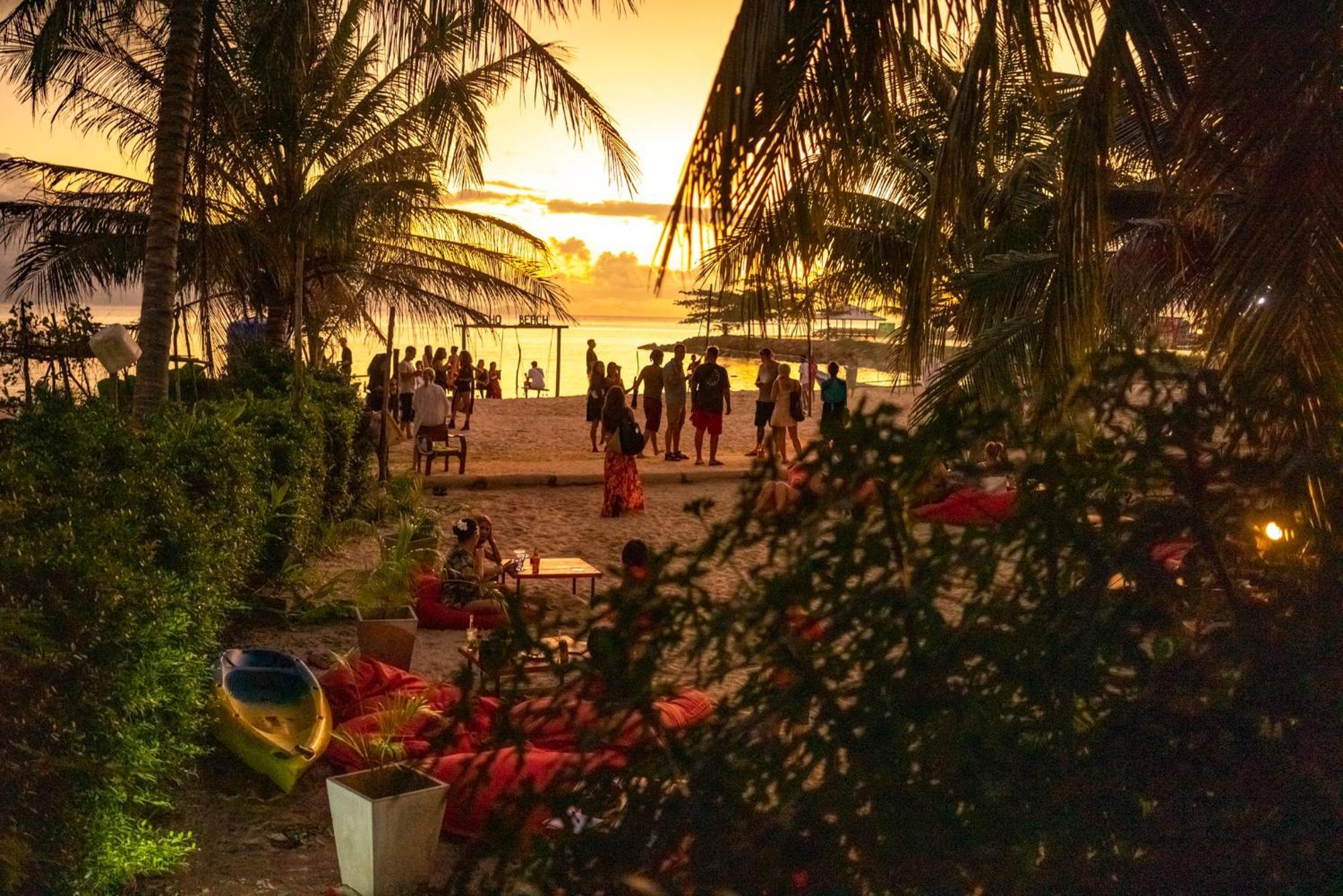 Echo Beach Hostel Baan Tai Eksteriør bilde